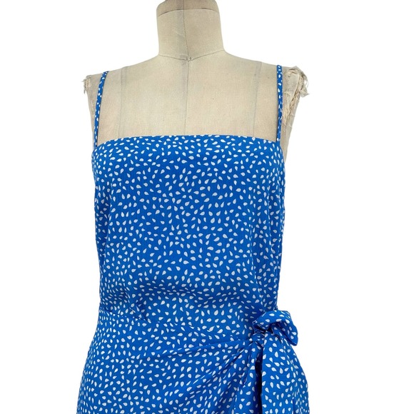 Hello Molly Down to Georgia Dress Blue White Size Large - Picture 3 of 10